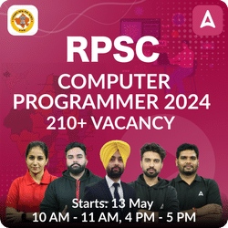 RPSC Computer Programmer Recruitment 2024, Online Coaching Batch IV Based on Latest Exam Pattern by Adda247 PCS
